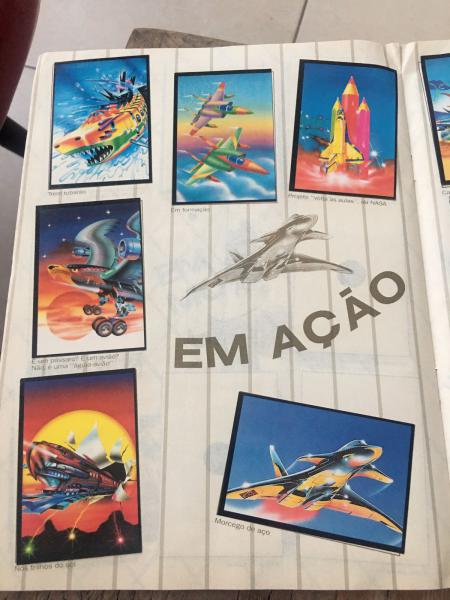 ALBUM DE FIGURINHAS MAQUINAS QUENTES EDITORA PRIMOR ANO 1991