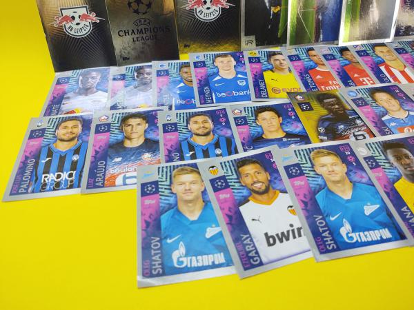 Figurinhas UEFA Champions League 2019/20 - lote com 10 envelopes