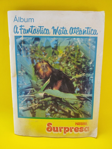 Figurinha Nestlê Surpresa (A Fauna dos Campos e Cerrados) Nº 24 - Maracanã  - 1989 - Casa do Colecionador