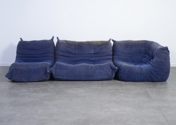 Michel Ducaroy- Ligne Roset- 1973- Original conjunto de cobiçado