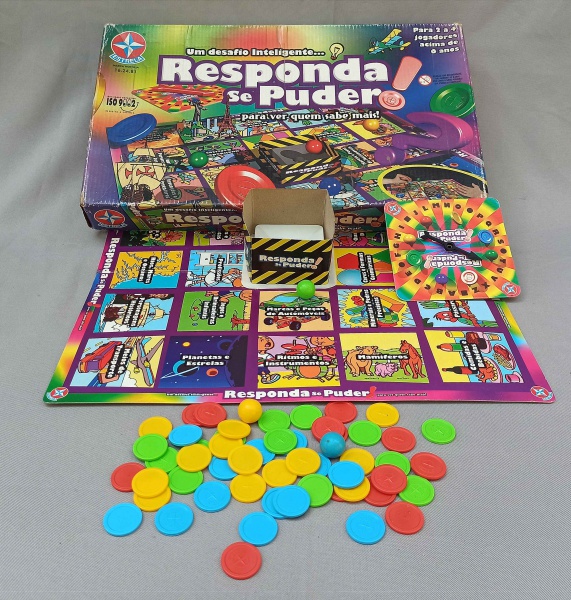 Jogo Responda Se Puder -1201602400012 - Estrela - Real Brinquedos