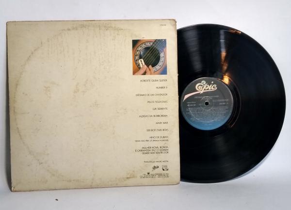 Antigo e Original Disco de Vinil - LP - ZÉ RAMALHO - Décimas de Um