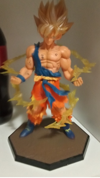 Miniaturas e Colecionismo - Son Goku (Super Saiyan 3) [DBZ