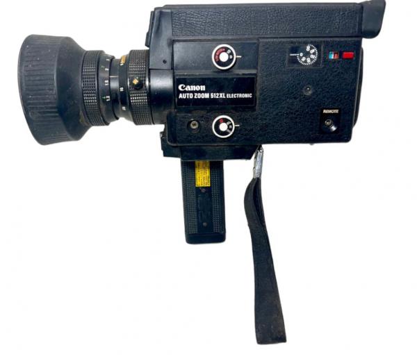 Filmadora CANON Auto Zoom 512 XL Electronic, fabricação