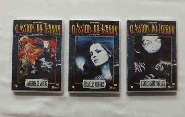 DVD (9) - Filmes diversos com os temas de terror e susp