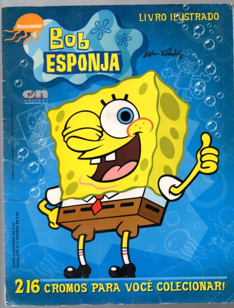 Álbum de Figurinhas Bob Esponja