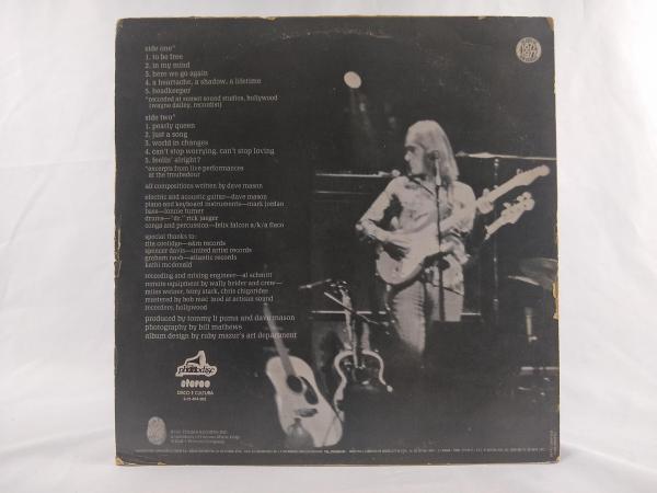 DISCO DE VINIL - DAVE MASON - HEADKEEPER - 1972 - MÍDIA