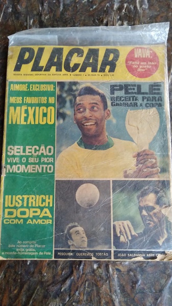 Futebol de Todos os Tempos: Revista do Dia - Placar 1970