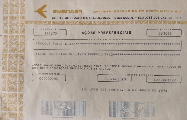 DOCUMENTO Ap lice EMBRAER EMPRESA BRASILEIRA DE A