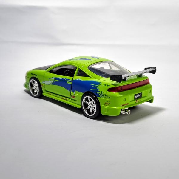 ミニカー Jada Toys 1/18 Mitsubishi Eclipse Jada Toys - Velozes e Furiosos 1 - Mitsubishi Eclipse