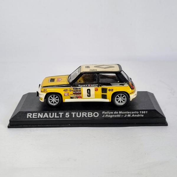 Miniatura - Renault 5 Turbo Rallye de Montecarlo 1981 -