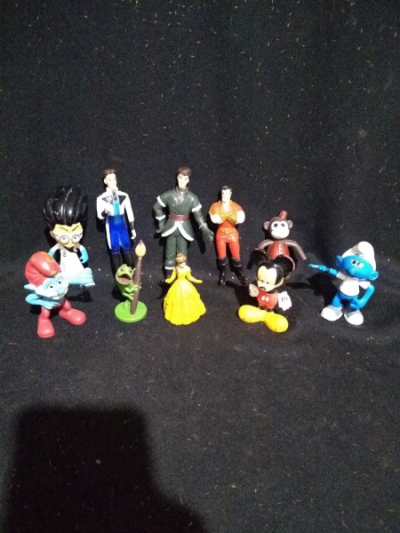 Brinquedo Antigo Bonecos Pokémon Miniaturas Lote