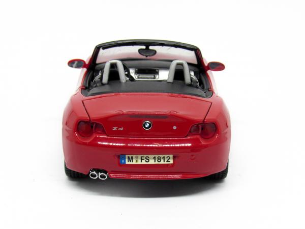 Miniatura BMW Z4 escala 1/18 marca Maisto - Apresenta l