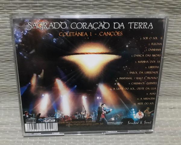 CD Sagrado Coração Da Terra - Coletanea-1 - Canções - A