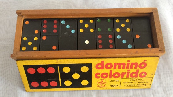 Jogo De Domino Colorido