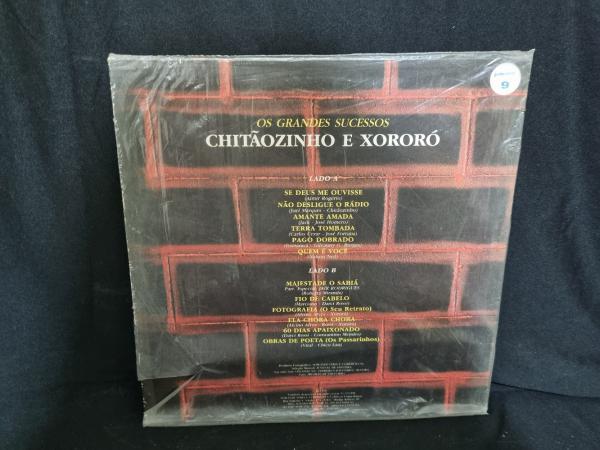 DISCO DE VINIL - CHOTAOZINHO E XORORO - 60 DIAS APAIXON