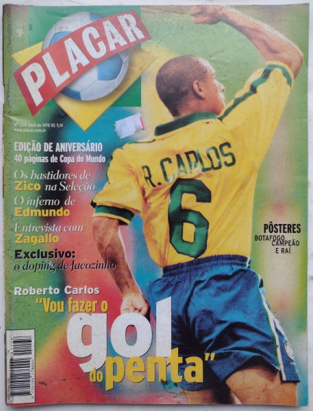 Tabela 18 jersey - Roberto Carlos 6