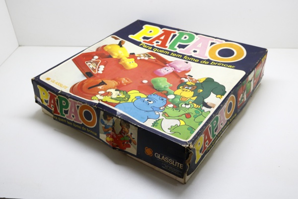 Brinquedo Antigo, Jogo Papão Da Glasslite