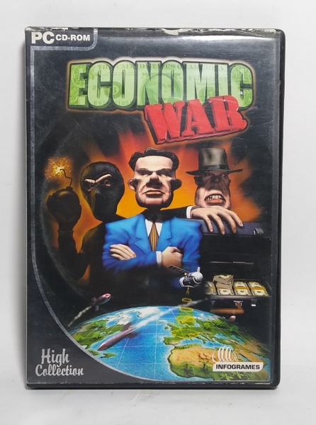 Vídeo Game Original - PC CD-ROM - Jogo - ECONOMIC WAR - '' Minta