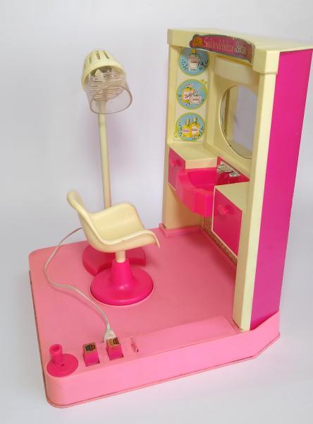 Salão De Beleza Da Barbie Da Estrela - Anos 80 - Antigo - R$ 89,00