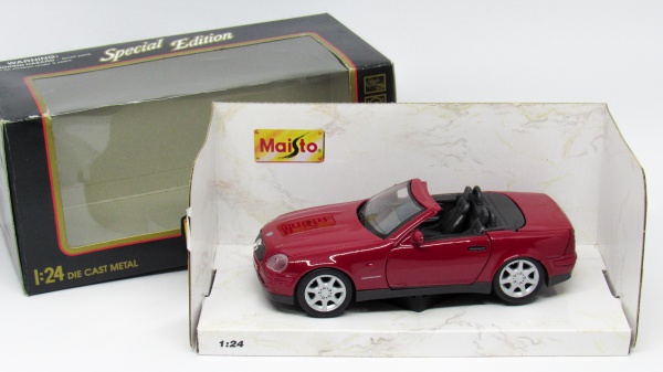 Miniatura Mercedes-Benz SLK 230 1996 Escala 1/24 - Marc