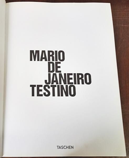LIVRO: RIO DE JANEIRO, de MARIO TESTINO. Colônia: Tasch