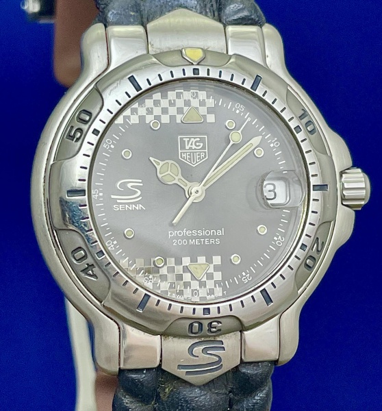 Rel gio original TAG Heuer Ayrton Senna professional 60