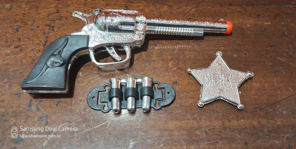 Revolveres 38 De Brinquedo Metal