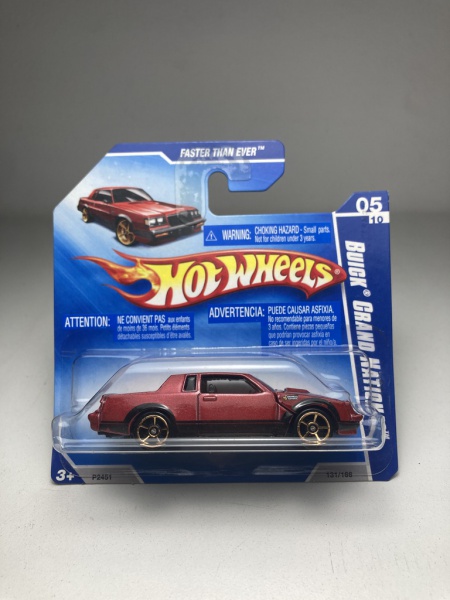 Buick Grand National Vermelho Hot Wheels Miniatura na e