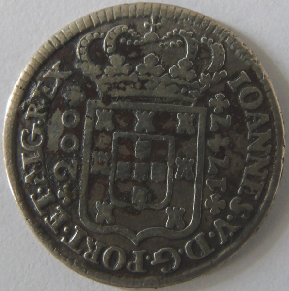 Moeda De Prata Portugal 200 Reis 12 Vintens 1747 D Jo moeda-de-prata-portugal-200-reis-12-vintens-1747-d-jo
