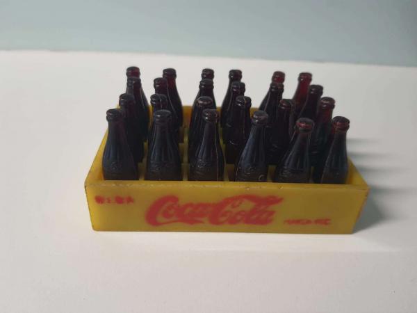 Mini Coca Cola Garrafinhas,engradado,caminhão Antigo Brinquedo