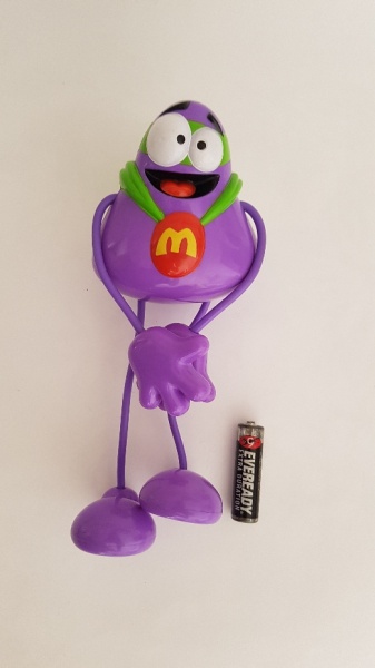 Boneco Papa Burguer - Coleção Turma Do Ronald Mcdonalds 2004