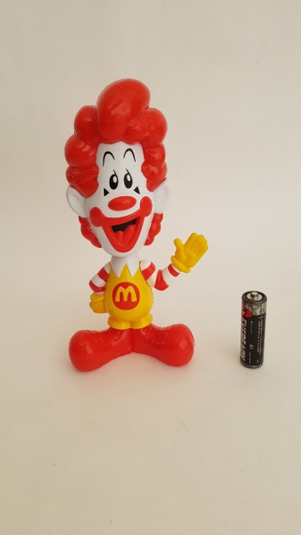 Boneco Papa Burguer 17 cm - Mc Donald's 2003