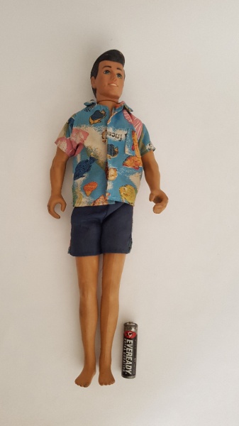 Boneco Ken estrela anos 80