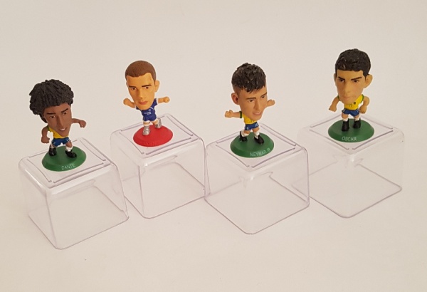 Minicraques Soccerstarz Seleção Brasileira 2014 na caixa