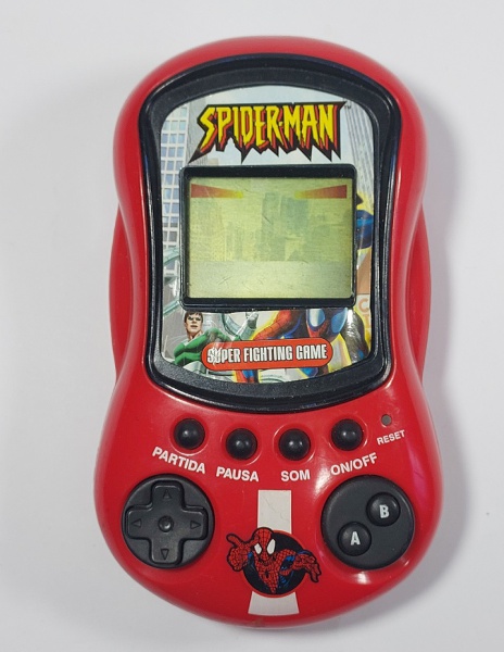 Jogo Mini Video Game Eletrônico Spider-Man Hasbro - Fátima Criança