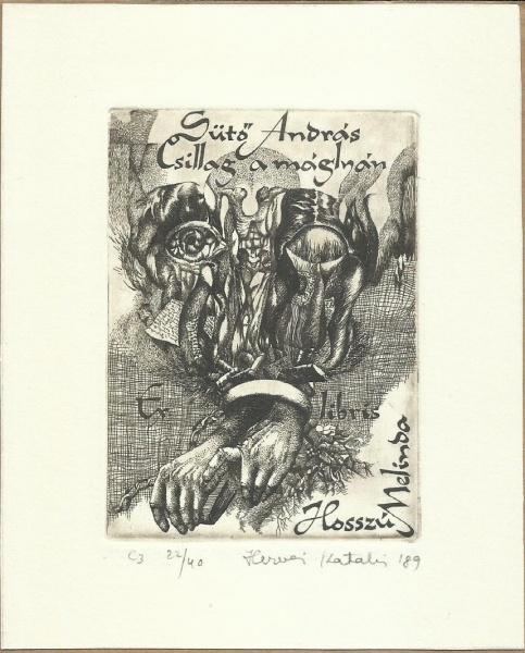 【洋書希少】Bernard Montorgueil画集 Postal 54 - Bernard Montorgueil: Illustration fron the cycle The