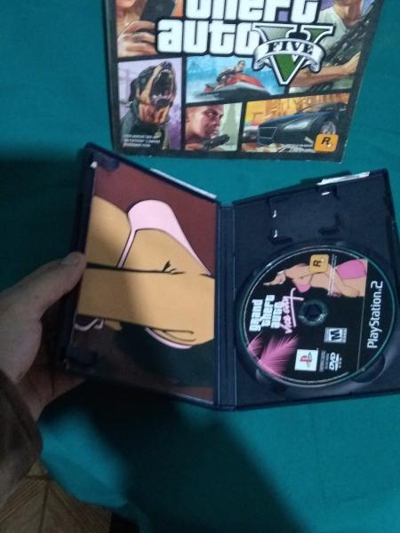 Jogo GTA San Andreas Original PS2 Raro Playstation 2 Manual e Mapa Poster