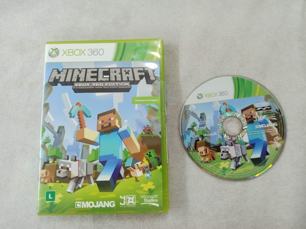 Jogo X-box 360 ORIGINAL - MINECRAFT