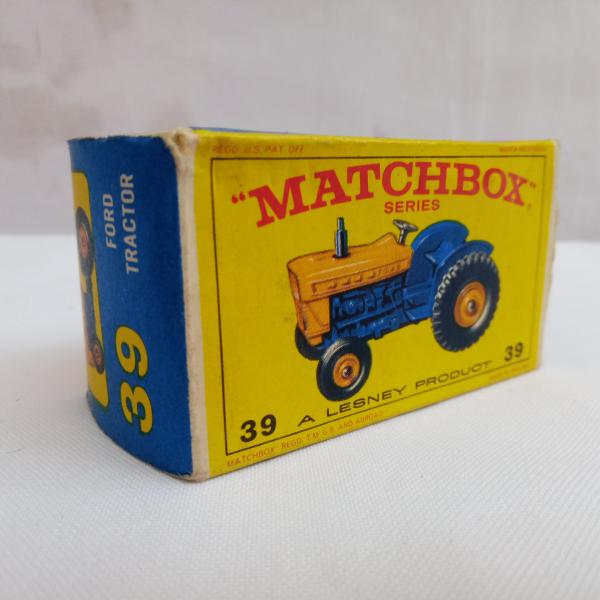 Miniatura Matchbox Superfast nº 39 FORD TRACTOR, Made in England