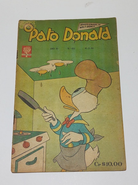 Gibi O Pato Donald Walt Disney 1960 Nº444 Ed.Abril Todo