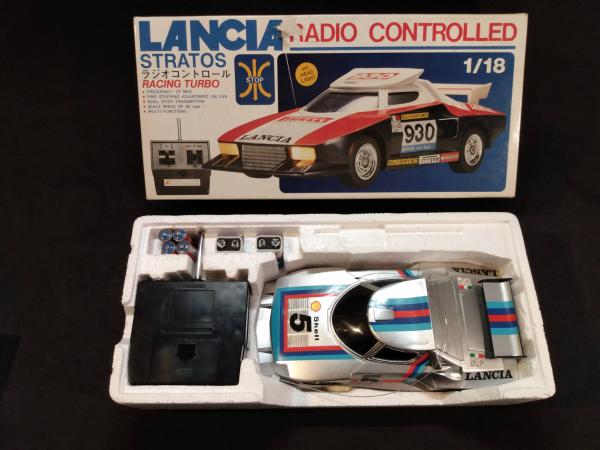 ライセンスRCラスタアソート　 LANCIA STRATOS: Radio Controlled RADCON, Carrinho de controle