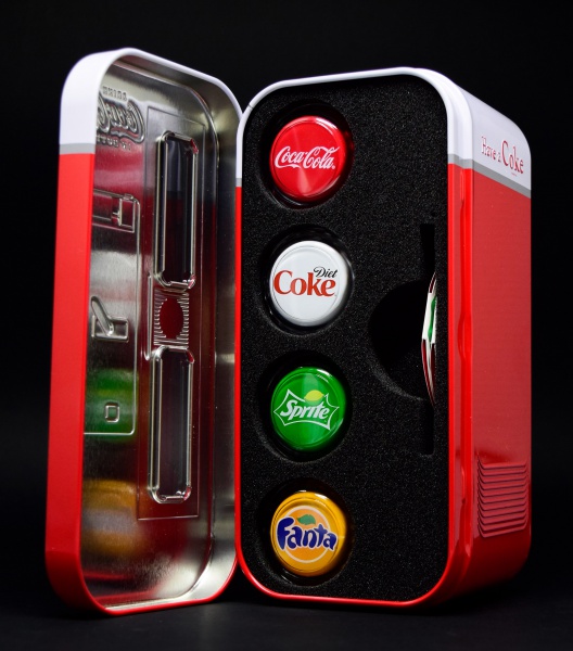 Moeda de Fiji Estojo em formato de Vending Machine