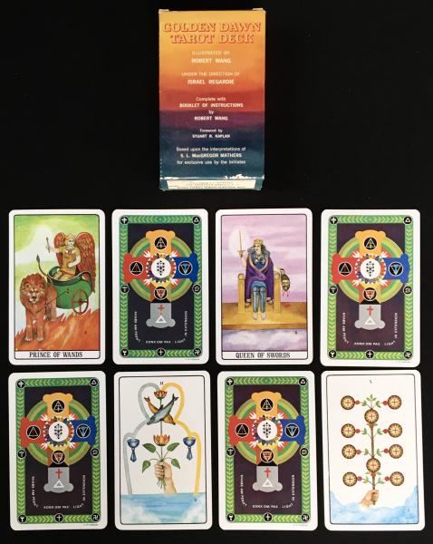 baralho de tarô - Golden Dawn Tarot Deck - Robert Wang