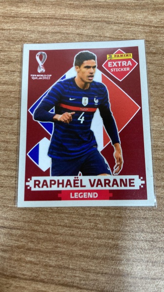 Figurinha Extra do Kylian Mbappé Bordô Legend da Copa do Mundo do Qatar  2022 - Item de Coleção Original Panini