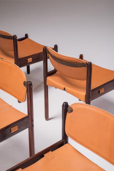 Jorge Zalszupin - Set de dez raras cadeiras modelo 