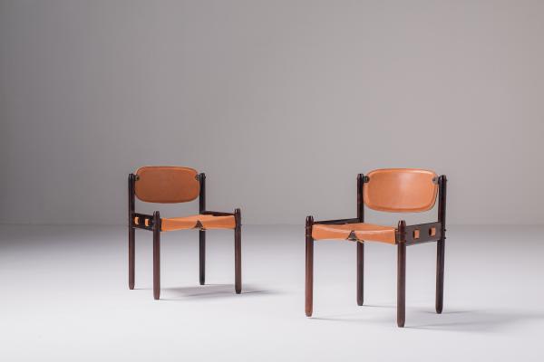 Jorge Zalszupin - Set de dez raras cadeiras modelo 