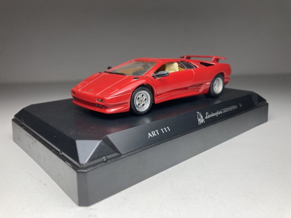 Ferrari 348 TS Preta Detail Cars Escala 1/43 miniatura