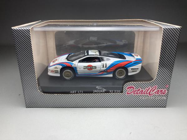 限定品　ディテールカーズ 1/43 JAGUAR ジャガー XJ220 Jaguar XJ220 #Martini Detail Cars Escala 1/43 miniatura