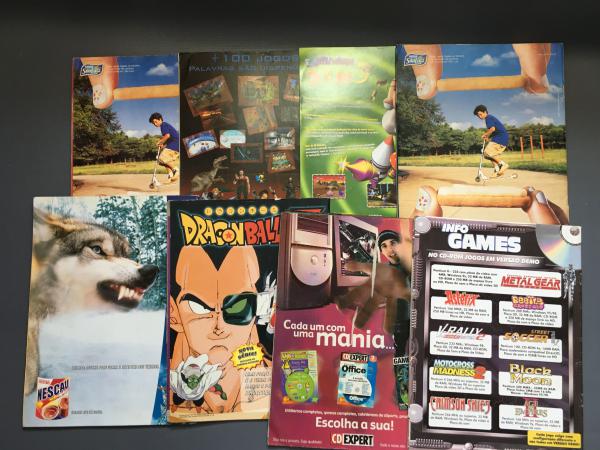 lote de revistas de vídeo game.